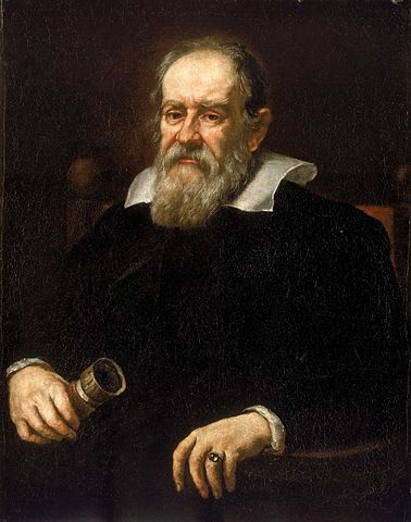 Galileo Galilei. Portrait by Justus Sustermans painted in 1636. National Maritime Museum, Greenwich, London.